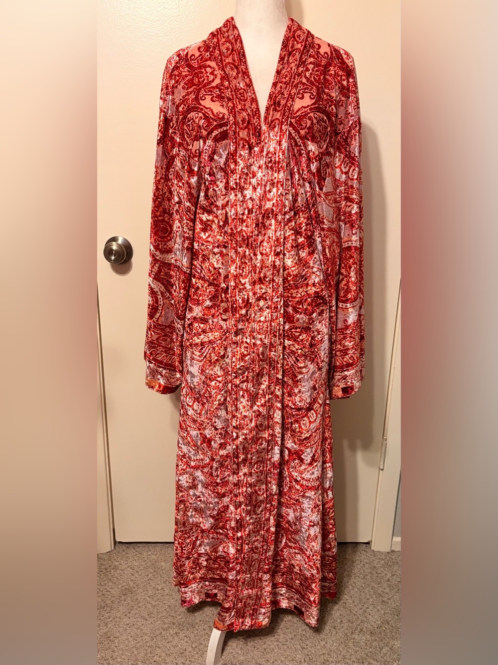 Free People Bohemian Kimono Robe "Enchanted"